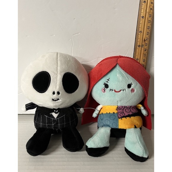 HALLMARK Better Together Nightmare Before Christmas‎ JACK & SALLY PLUSH 6" - Picture 5 of 5